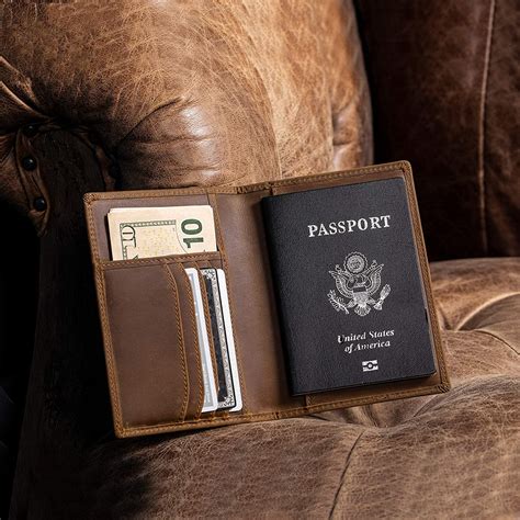 luxury passport holder for men